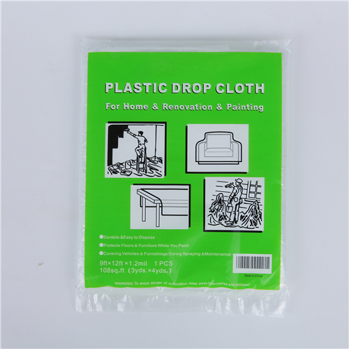 Plastic Drop Cloth 