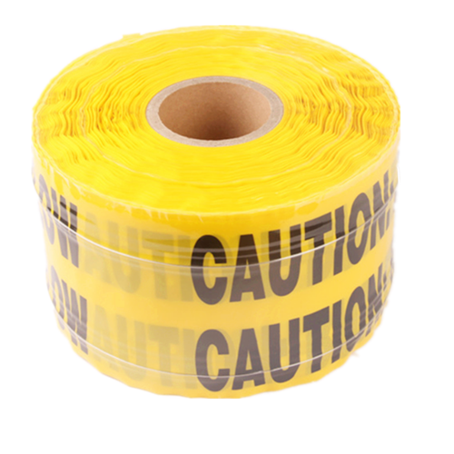 Tracer wire stainless steel detectable underground warning tape